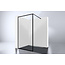 Best Design Inloopdouche For-You 120 x 200 cm, 8 mm glas met zwart profiel