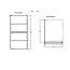 Best Design Inloopdouche Noire 100 x 200 cm, 10 mm glas met zwart frame en handdoekbeugel