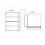 Best Design Inloopdouche Noire 140 x 200 cm, 10 mm glas met zwart frame en handdoekbeugel