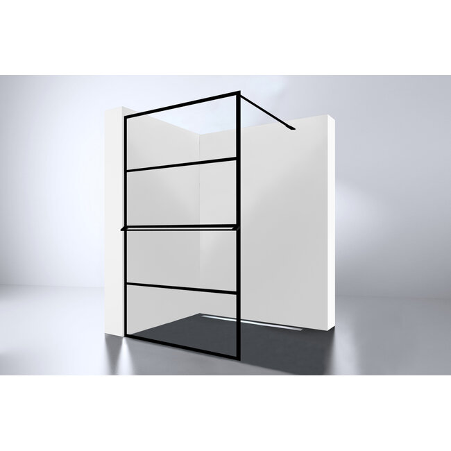 Best Design Handdoekbeugel Noire voor inloopdouche 100 cm zwart