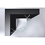 Best Design Douchecabine Erico kwartrond 90 x 90 x 190 cm met 2 draaideuren, 8 mm glas met chroom profiel