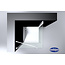Best Design Douchecabine Erico 100 x 100 x 200 cm met draaideur, 6 mm glas met chroom profiel