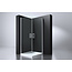 Best Design Douchecabine Erico 90 x 90 x 190 cm met 2 deuren, 6 mm glas met chroom profiel