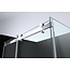 Best Design Douchecabine Erico 120 x 90 x 200 cm met schuifdeur en zijwand, 8 mm glas met chroom profiel