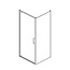 Best Design Douchecabine Baron 90 x 90 x 200 cm met draaideur, 8 mm glas met zwart profiel