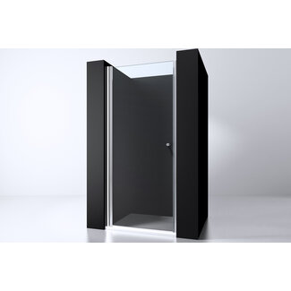 Best Design Nisdeur Erico 80 x 200 cm, 6 mm glas met chroom profiel