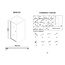 Best Design Nisdeur Erico 80 x 200 cm, 6 mm glas met chroom profiel