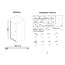 Best Design Nisdeur Erico 100 x 200 cm, 6 mm glas met chroom profiel
