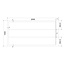 Best Design Douchebak Schutz 200 x 100 x 3 cm composiet mat wit antislip