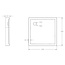 Best Design Opbouwdouchebak Project vierkant 100 x 100 x 14 cm acryl glans wit