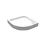 Best Design Opbouwdouchebak Project kwartrond 80 x 80 x 14 cm SMC glans wit
