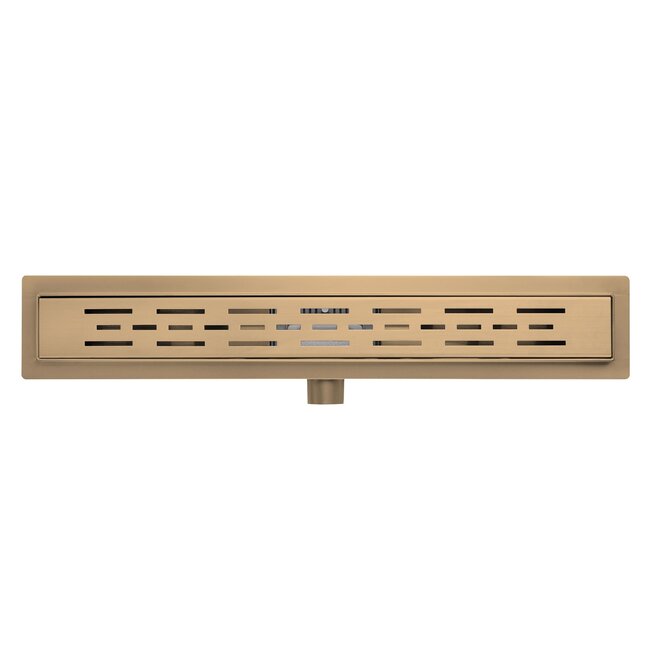 Aloni Complete douchegoot 50 cm bruin brons