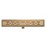 Aloni Complete douchegoot 90 cm bruin brons