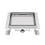 Aloni Doucheput 15 x 15 cm met tegelrooster geborsteld RVS