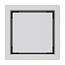 Aloni Doucheput 15 x 15 cm met tegelrooster geborsteld RVS