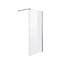 Fabriecio Inloopdouche Verona 70 x 200 cm, 8 mm helder glas met chroom profiel