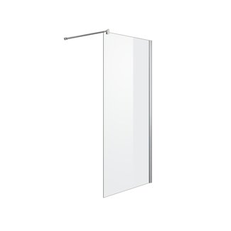 Fabriecio Inloopdouche Verona 80 x 200 cm, 8 mm helder glas met chroom profiel