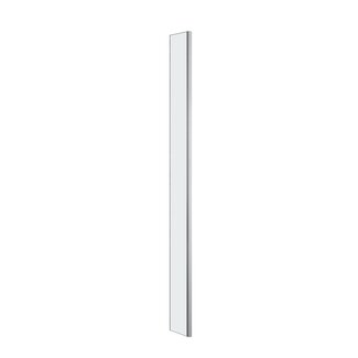 Fabriecio Zijpaneel voor inloopdouche 40 cm chroom