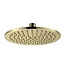 Hoofddouche rond 30 cm geborsteld goud