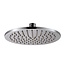 Hoofddouche rond 30 cm geborsteld RVS
