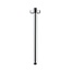 Plafondarm 30 cm voor hoofddouche chroom