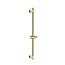 Glijstang 69 cm met wateraansluiting geborsteld goud