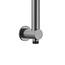 Glijstang 69 cm met wateraansluiting gunmetal