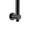 Glijstang 69 cm met wateraansluiting mat zwart