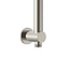 Glijstang 69 cm met wateraansluiting geborsteld RVS