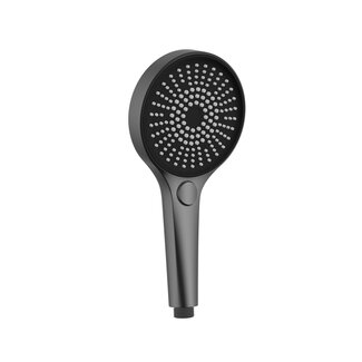 Handdouche met 3 straalsoorten gunmetal
