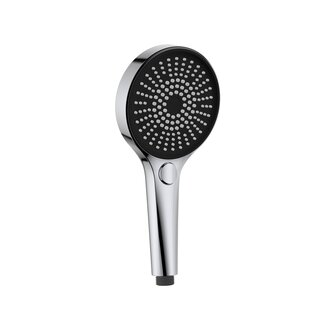 Handdouche met 3 straalsoorten chroom