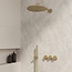 Best Design Inbouw regendoucheset High-End 25 cm mat goud