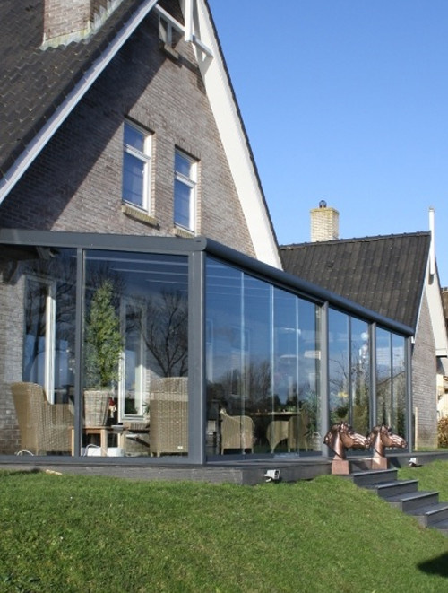 Terrasoverkapping aluminium Mondo 5 Breed