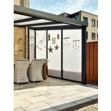 Terrasoverkapping aluminium Mondo 5 Breed