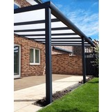 Terrasoverkapping aluminium Mondo 8 Breed