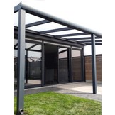 Terrasoverkapping aluminium Mondo 8 Breed