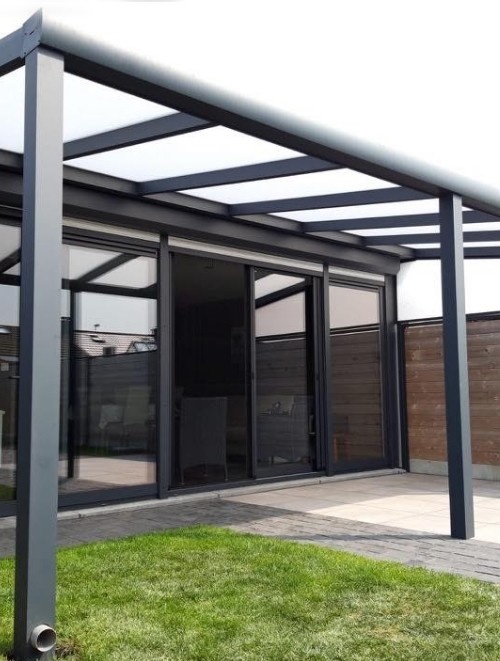 Terrasoverkapping aluminium Mondo 8 Breed