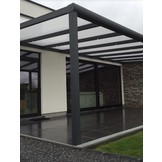 Terrasoverkapping aluminium Mondo 8 Breed