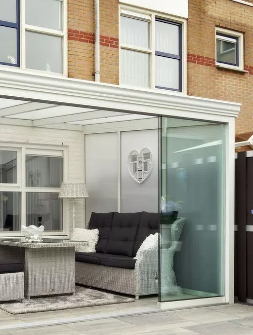 Terrasoverkapping aluminium Mondo 8 Breed