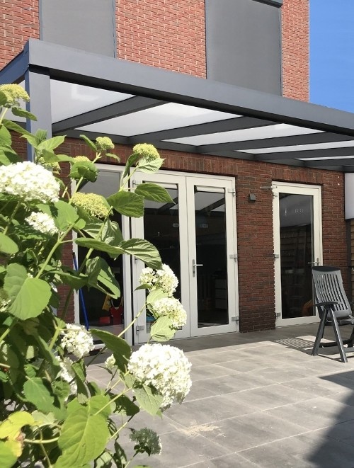 Terrasoverkapping aluminium Mondo 9 Breed