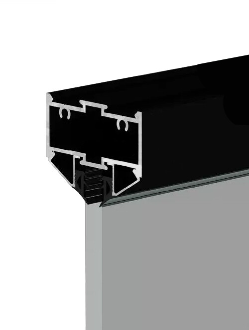 Vaste Wand Lido Nero Mat Zwart