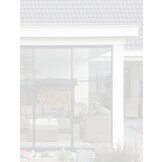 Glazen schuifwand Lido Steelo Blanco