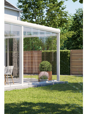 Glazen schuifwand Lido Blanco