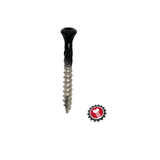 Woodies Woodies‚® Ultimate potdekselschroef 5,0x80/50 rvs410 RAL9005 (gitzwart)