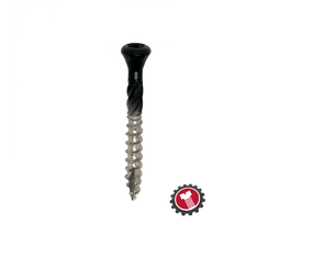 Woodies Woodies‚® Ultimate potdekselschroef 5,0x50/30 rvs410 RAL9005 (gitzwart)