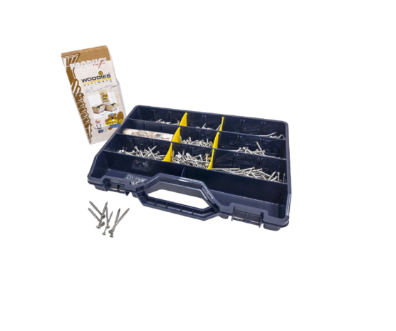 Woodies Woodies‚® Ultimate assortimentskoffer rvs