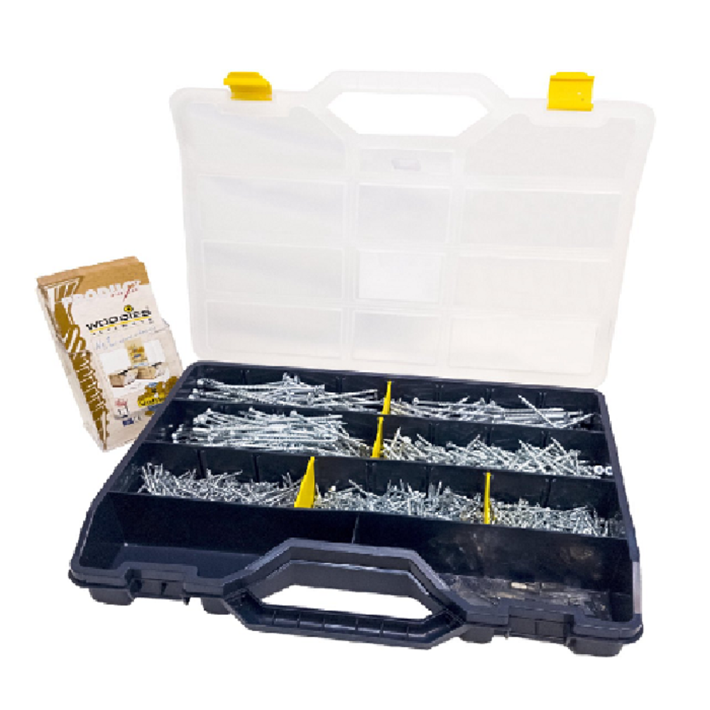 Woodies Woodies‚® Ultimate assortimentskoffer verzinkt