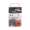 Dynaplus Dynaplus schroefbit 25 mm oranje 10 stuks T25 Dynaplus Dynaplus schroefbit 25 mm oranje 10 stuks T25