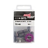 Dynaplus Dynaplus schroefbit 25 mm paars 10 stuks T40 Dynaplus Dynaplus schroefbit 25 mm paars 10 stuks T40