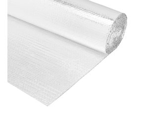 Deltafix Radiatorfolie aluminium op rol 4 meter x 45 cm (1,8m2) 2 mm dik